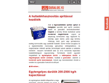 Tablet Screenshot of daralok.hu
